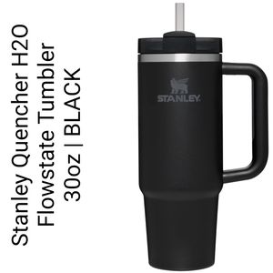 NIB Stanley Quencher H2O Flowstate Tumbler 30oz | BLACK